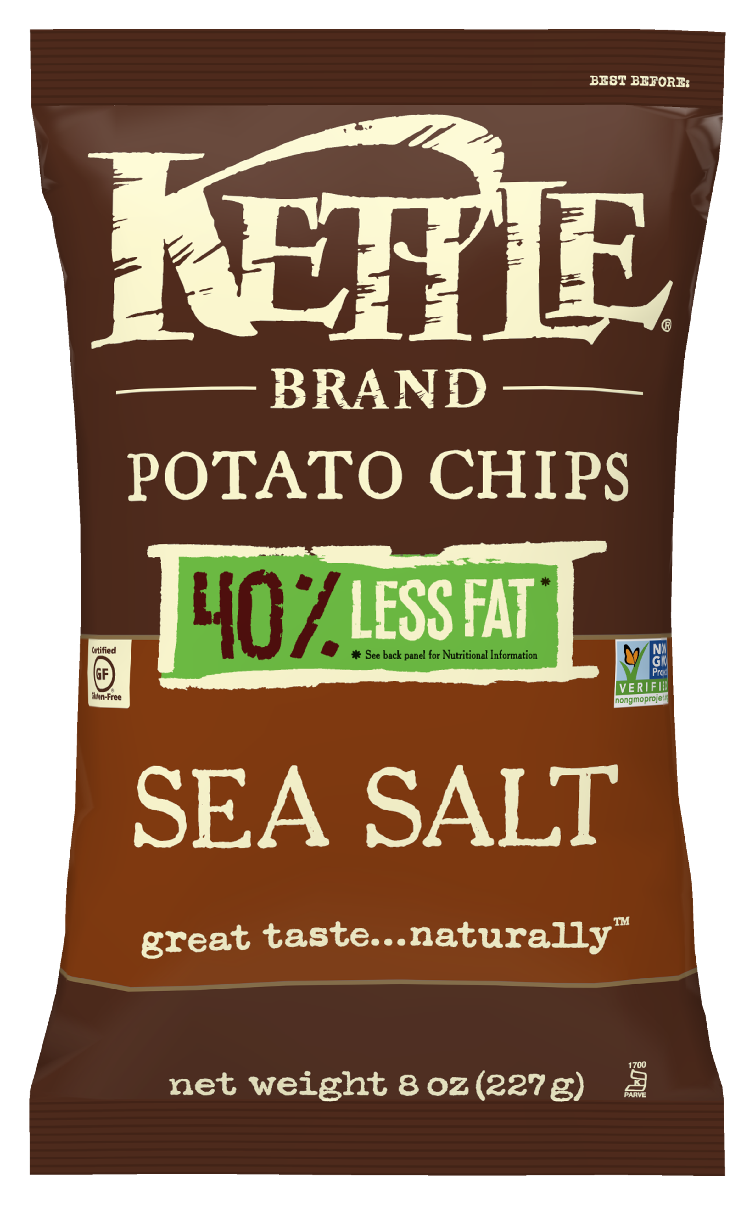 Less Fat Sea Salt Kettle Brand