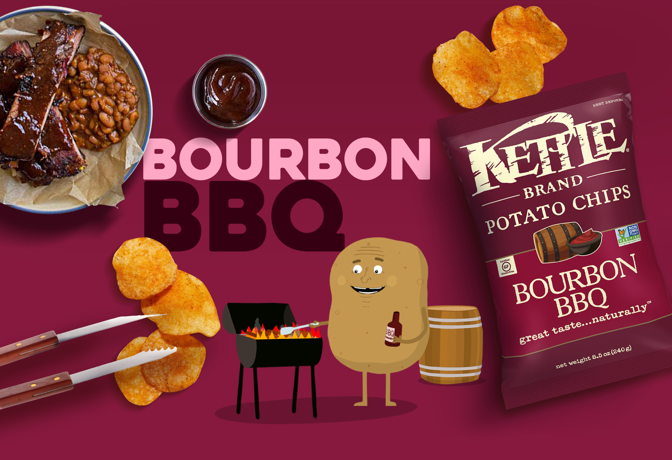 Bourbon Barbecue Kettle Brand