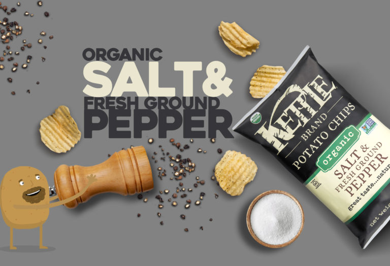 Organic Salt & Fresh Ground Pepper Kettle Brand