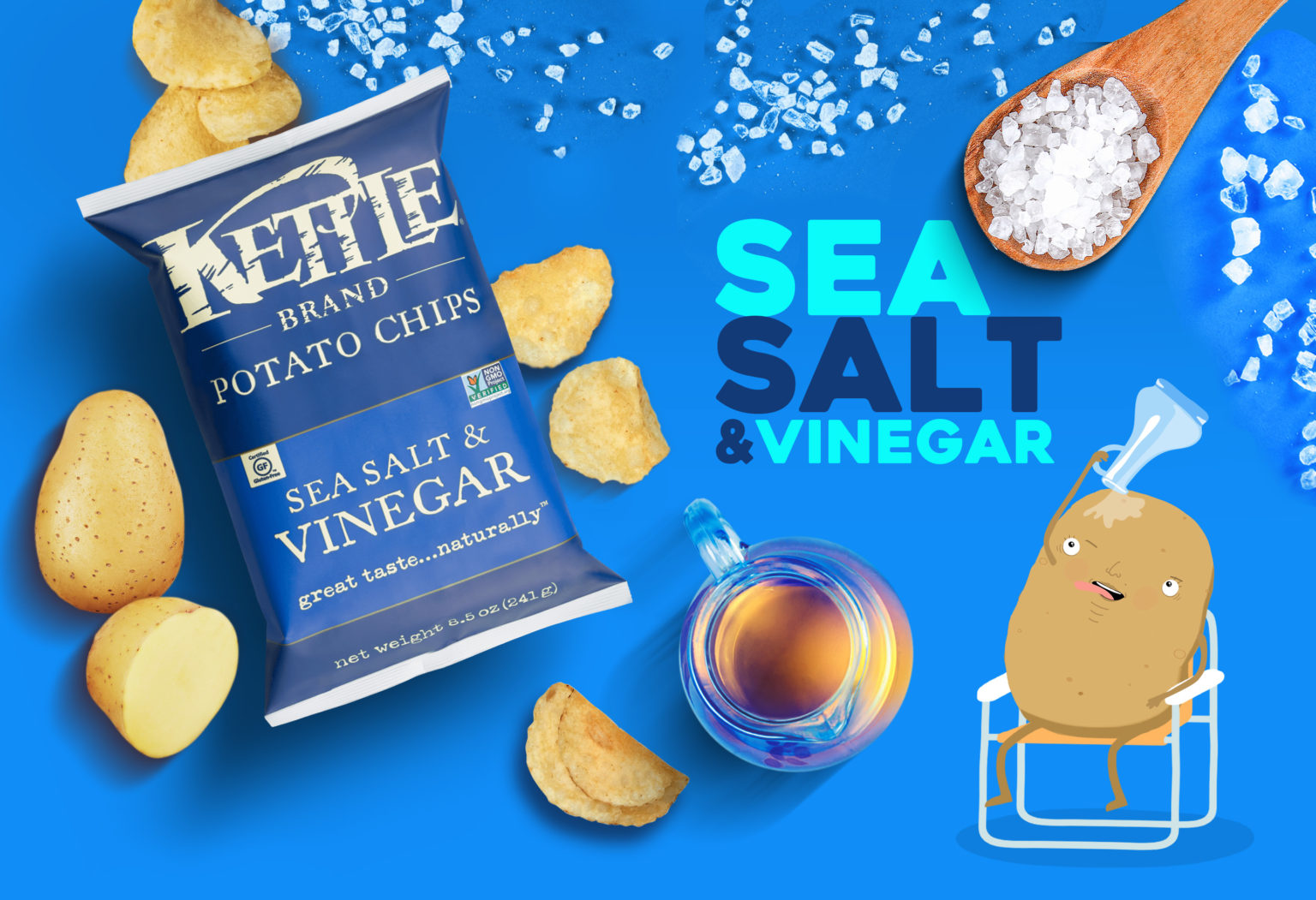 Sea Salt & Vinegar Kettle Brand