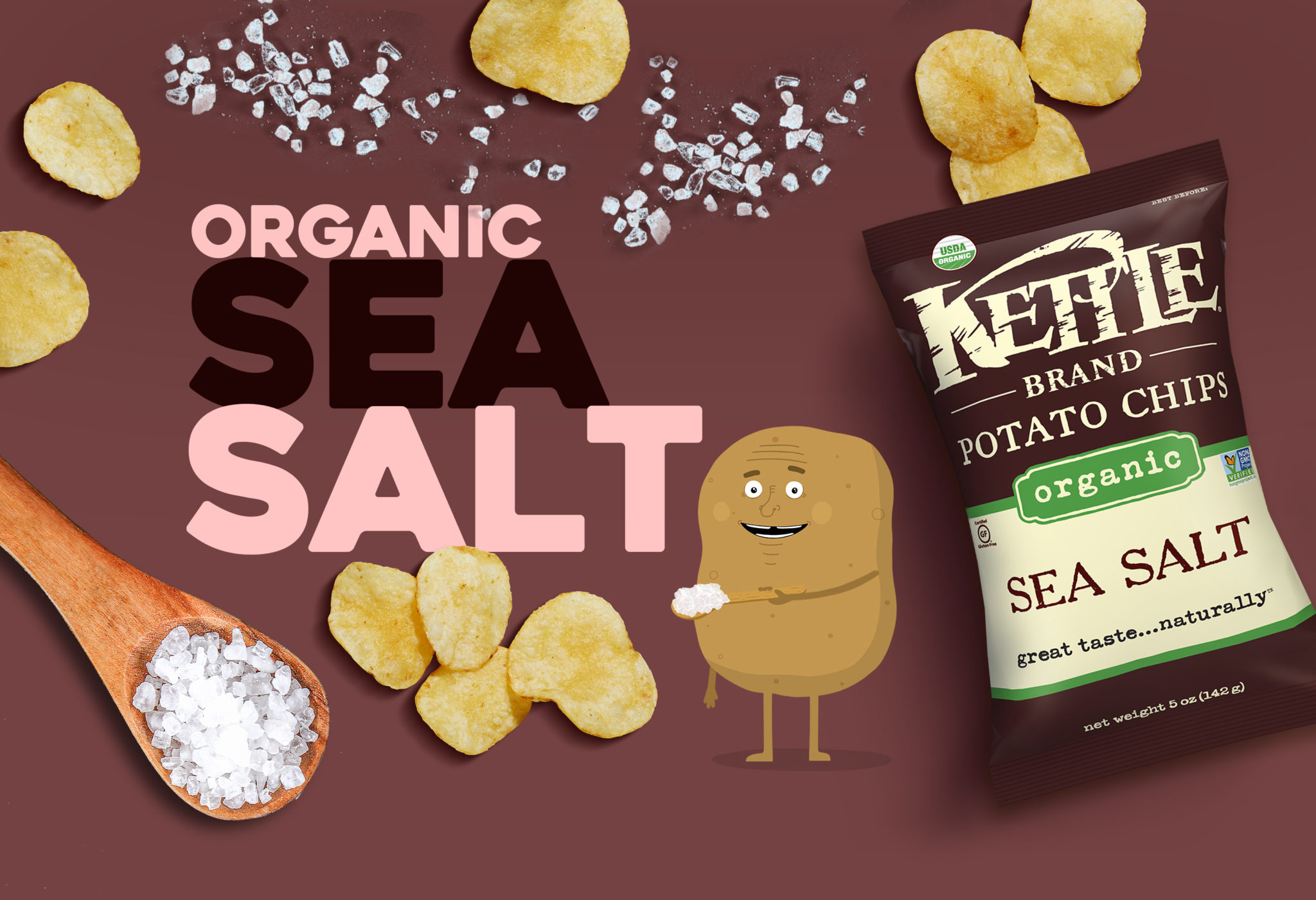 Organic Sea Salt Kettle Brand