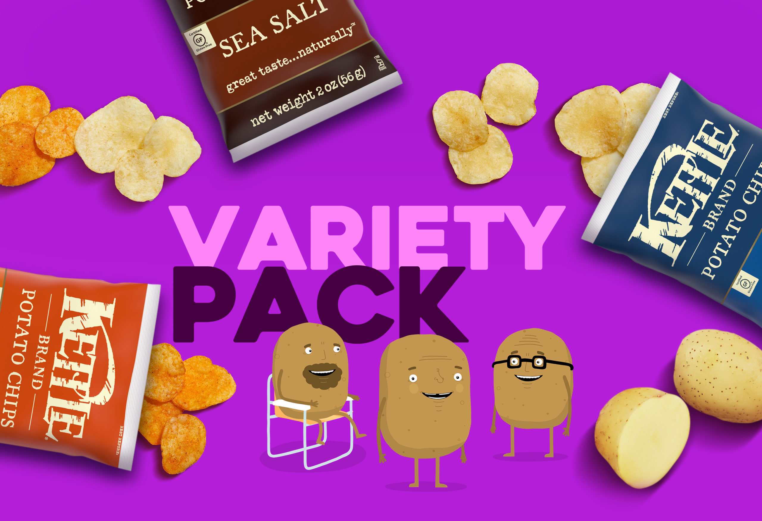 Favorite Flavors Kettle Chips Variety Pack