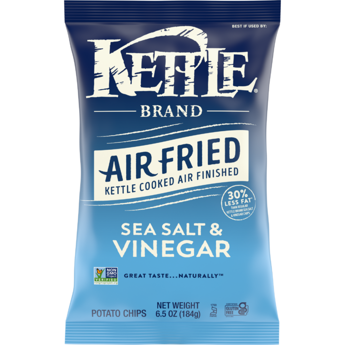 kettle cooked Air Fried Sea Salt and Vinegar