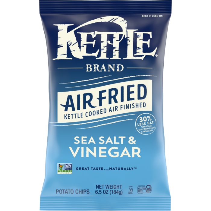 kettle cooked Air Fried Sea Salt and Vinegar